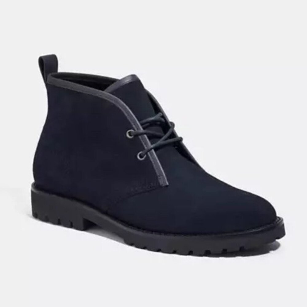 NIB Coach Men’s Desert Boots/ Chukka Boots. Men’s size 11.5D. New In Box.